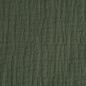 Preview: Musselin Double Gauze uni khaki olivgrün